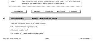 The Job Interview (part 3)