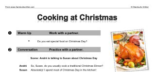 Cooking at Christmas (part 1)