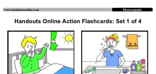 Action Flashcards (Small) (part 1)