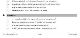 Your Health (part 3)