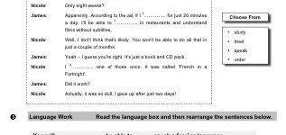 English in Eight Weeks! (part 2)