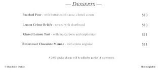 Advanced Restaurant Menu (part 3)