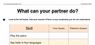 What Can Your Partner Do? (part 1)