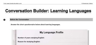 Learning Languages (part 1)