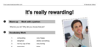 It's really rewarding! (part 1)
