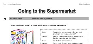 Going to the Supermarket (part 1)