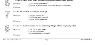 A Question of Honesty (part 3)