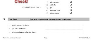 Looking Round an Apartment (part 3)
