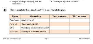 Modals Worksheet (part 3)