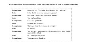 Checking a Hotel Reservation (part 2)