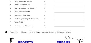 Regrets and Dreams (part 2)