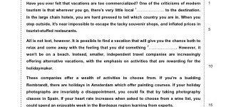 Alternative Vacations (part 2)