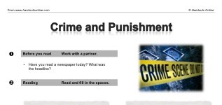 Crime and Punishment (part 1)