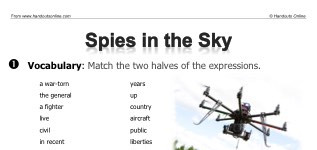 Spies in the Sky (part 1)