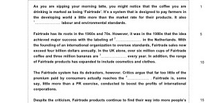 Fairtrade (part 2)