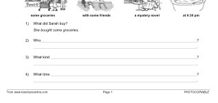 Past Simple Review (part 3)