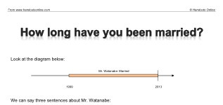 How long have you been married? (part 1)
