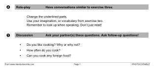Food and Cooking (part 3)