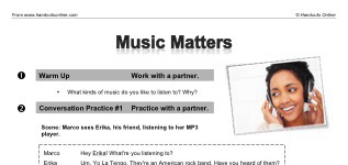 Music Matters (part 1)