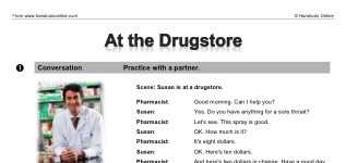 At the Drugstore (part 1)