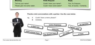 Making a Restaurant Reservation (part 3)