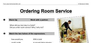 Ordering Room Service (part 1)