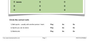Are you into sport? (part 3)