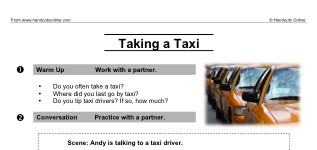 Taking a Taxi (part 1)