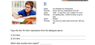 Fluency Builder: Time Expressions (part 2)